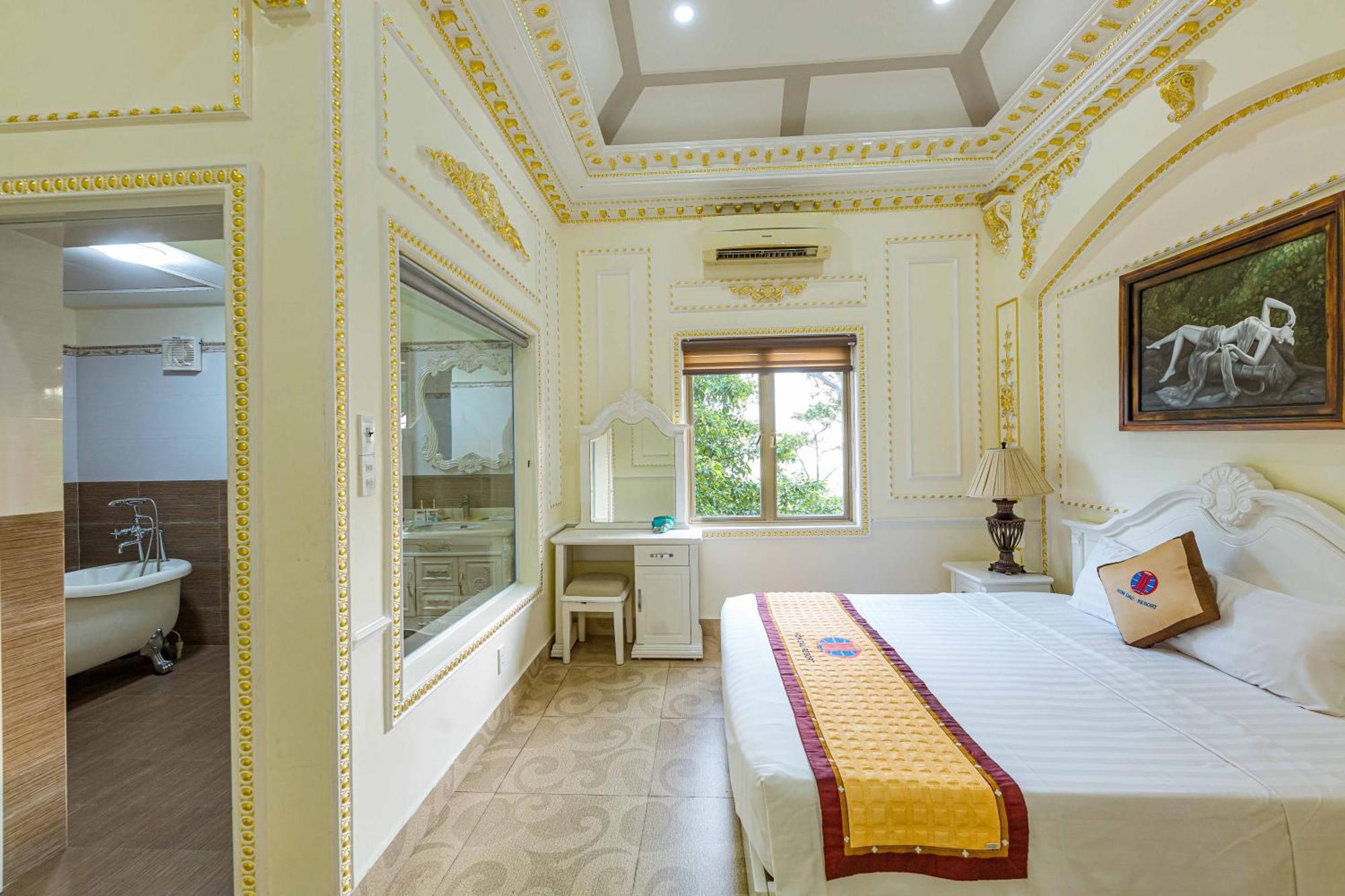 Hon Dau Resort Ðố Sơn Bagian luar foto