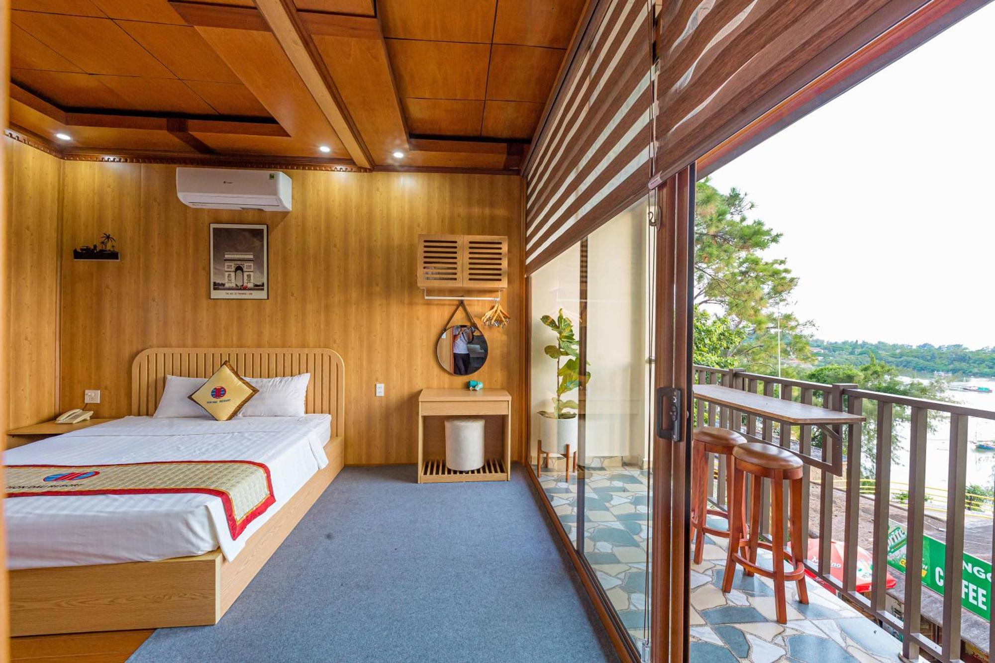 Hon Dau Resort Ðố Sơn Bagian luar foto