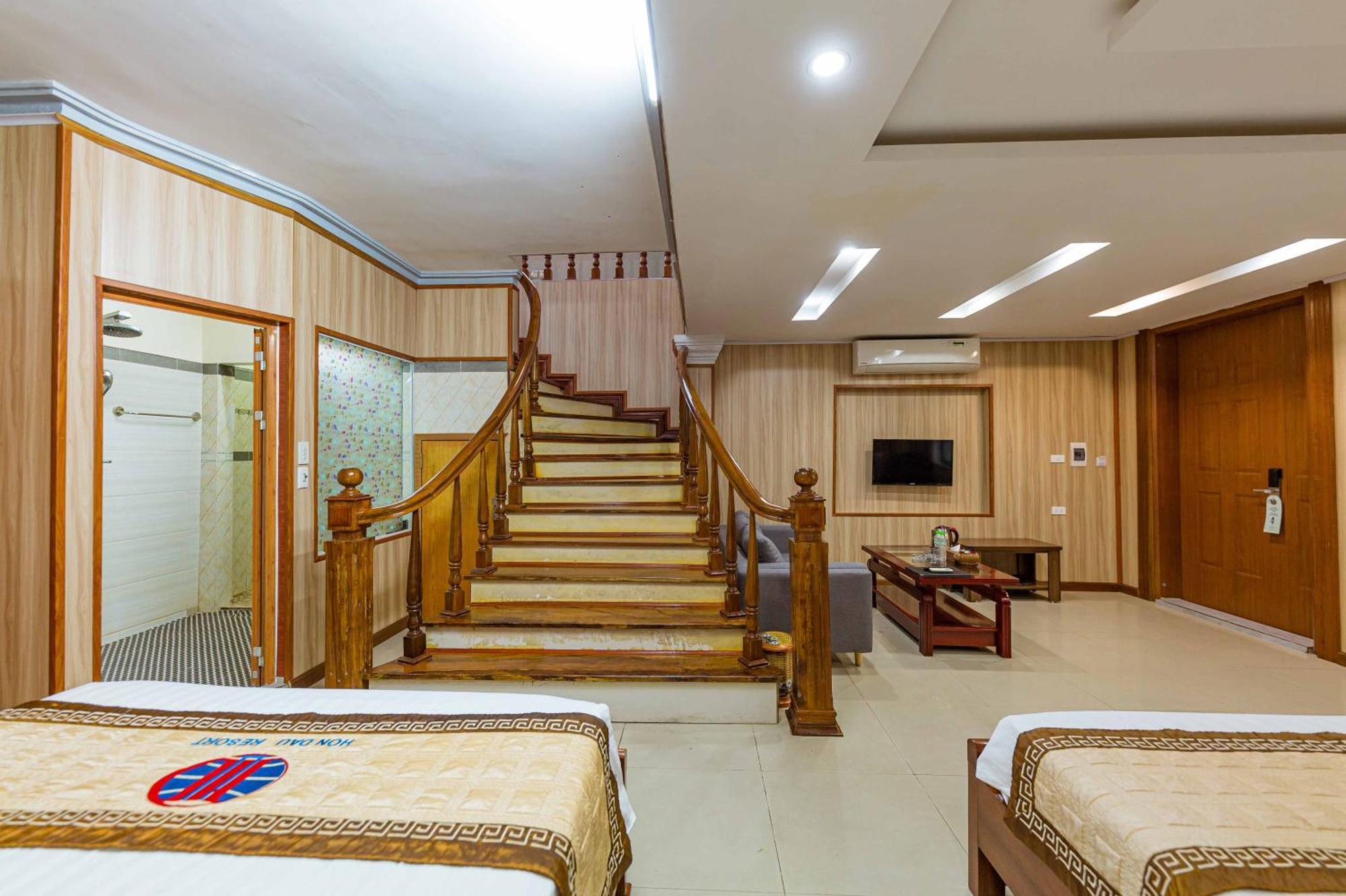 Hon Dau Resort Ðố Sơn Bagian luar foto