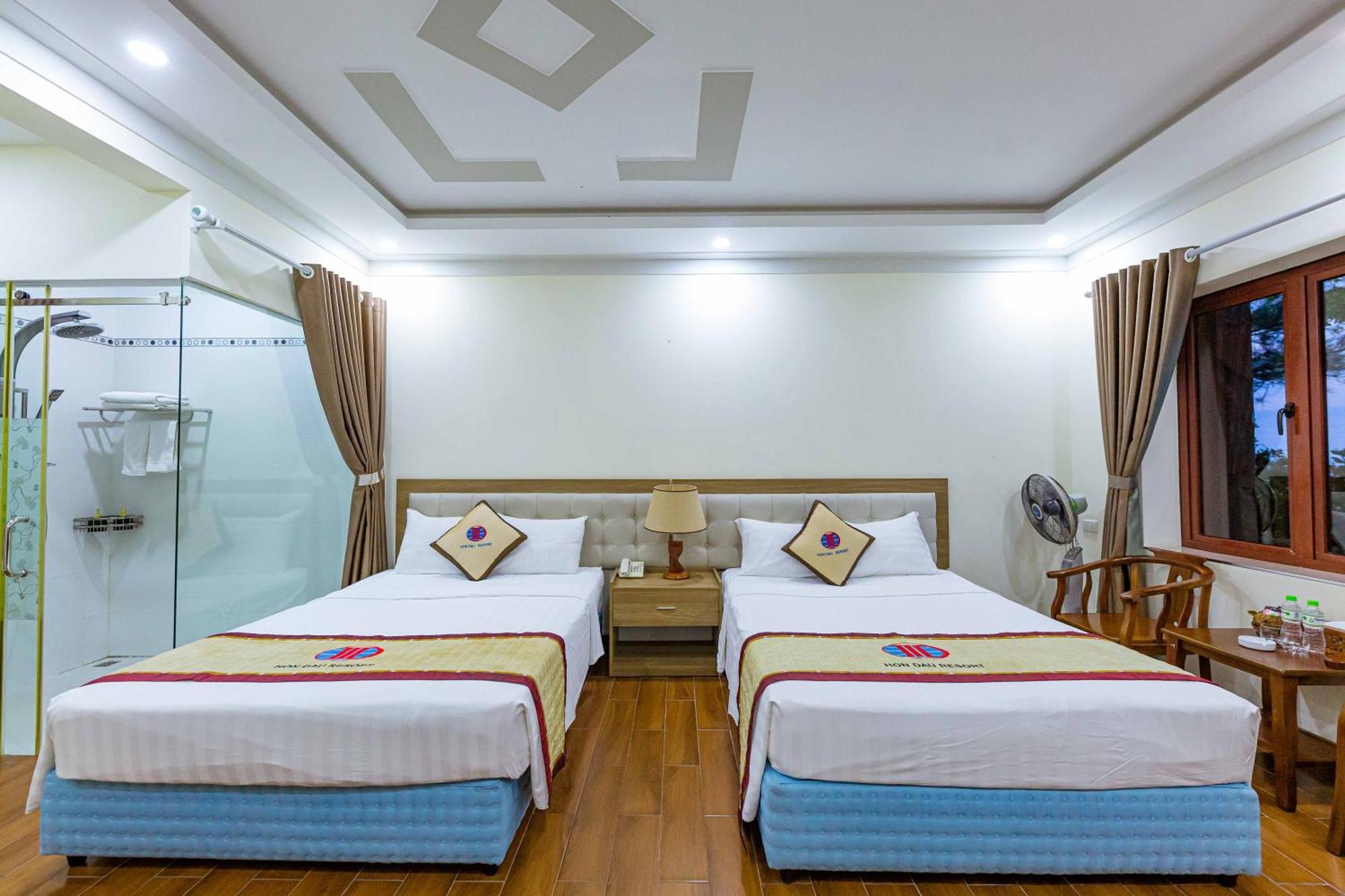 Hon Dau Resort Ðố Sơn Bagian luar foto