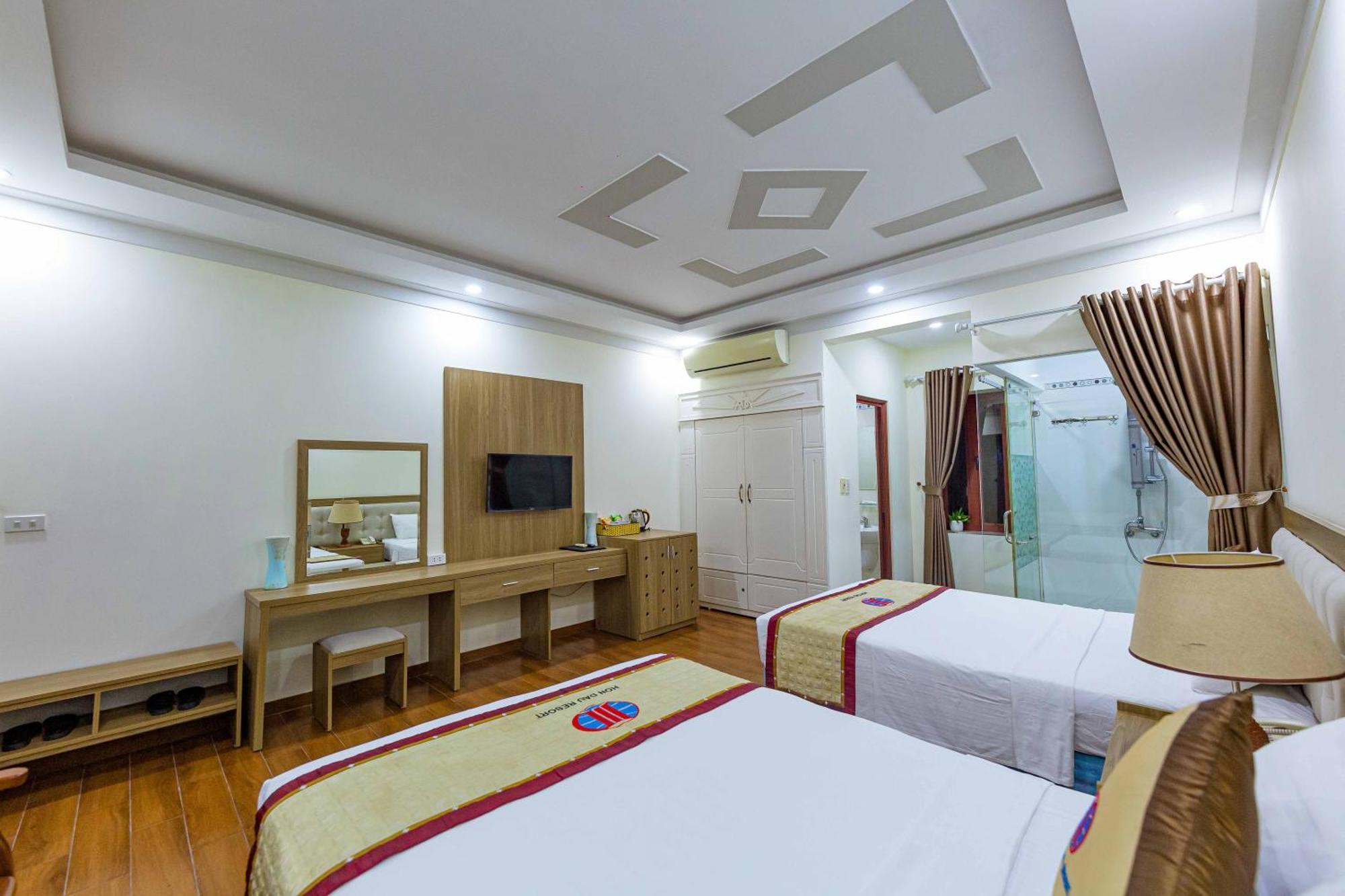 Hon Dau Resort Ðố Sơn Bagian luar foto